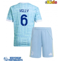 Juventus Lloyd Kelly #6 Replica Away Minikit 2025-26 Short Sleeve (+ pants)